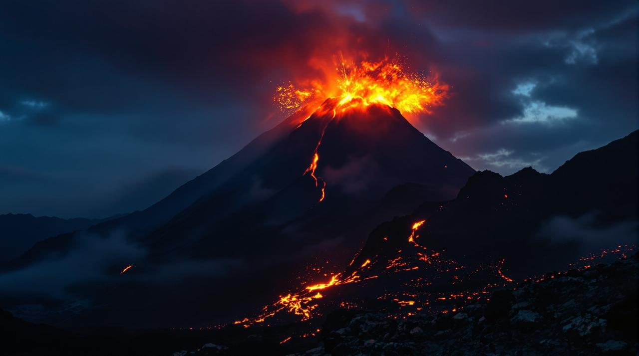 狸猫影院-狸猫影院HDR：火山爆发震撼实拍